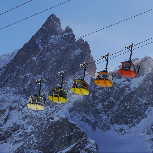 Slopestylecamp in Les2Alpes and La Grave in France for students. Ski and Snowboard.