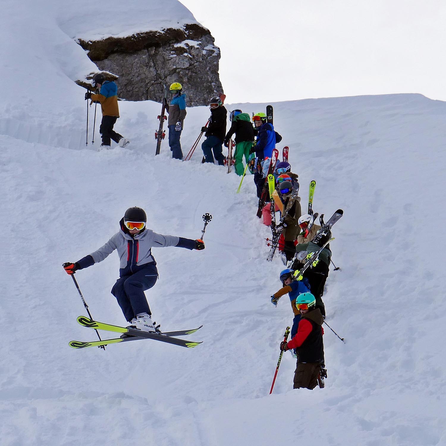 Ski und Snowboard Camp für Kinder im Kleinwalsertal. Weihnachtsferien.