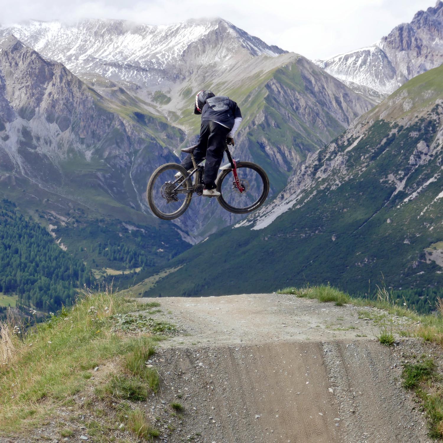 Mountain Bike Freizeit im Bikepark Mottolino in Livigno