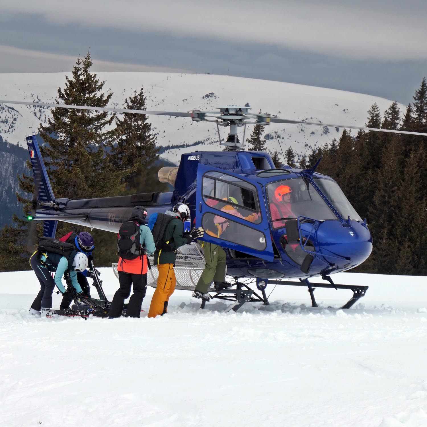 Heliskiing Abenteuer in Romania