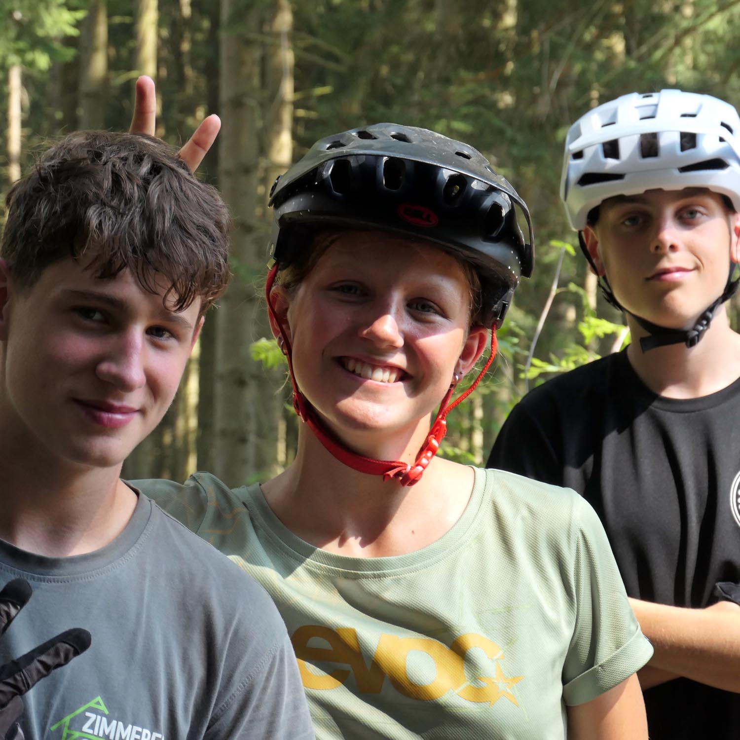 Mädchen Mountain-Bike Camp in Oberammergau. Girls only.