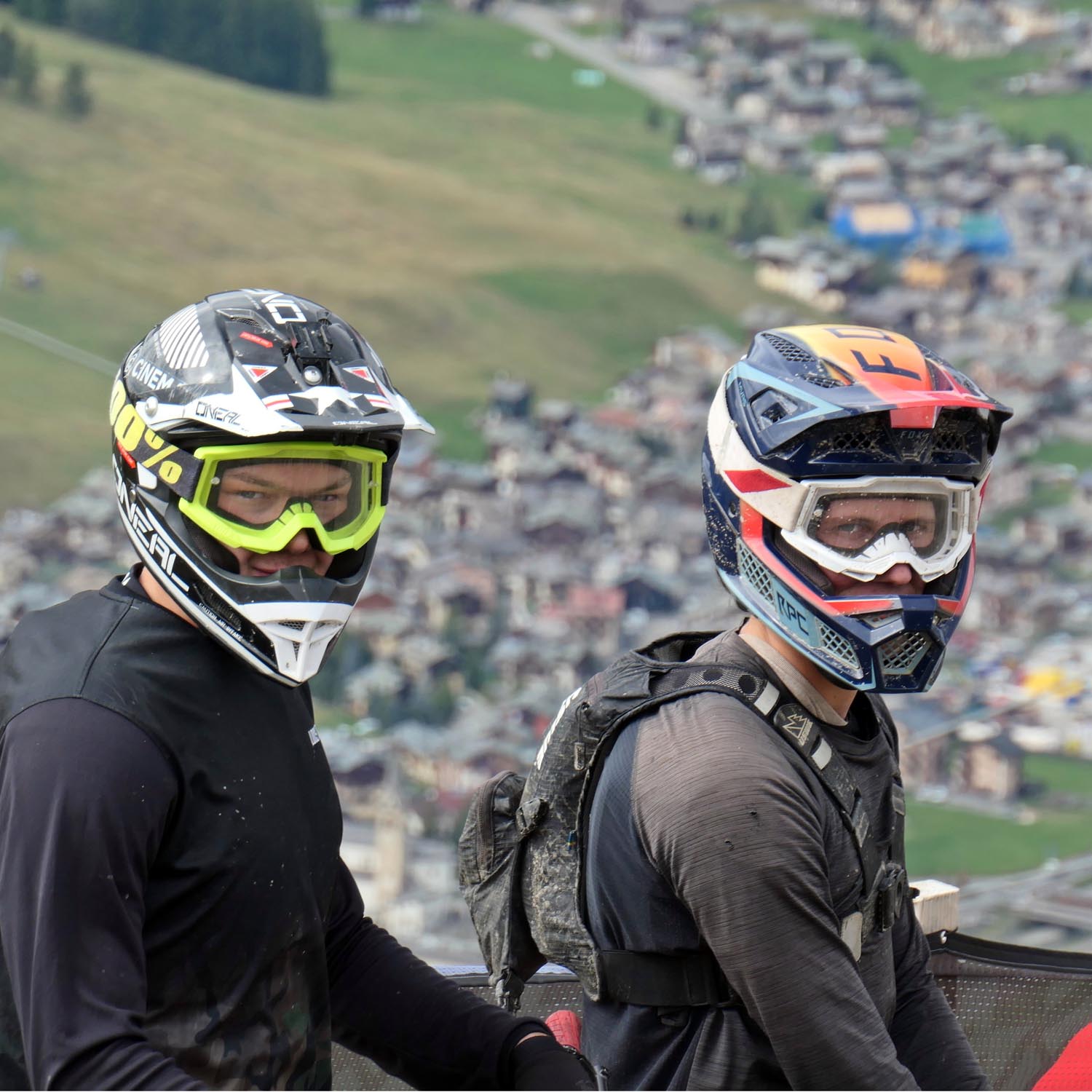 Ausgebildete Coaches trainieren die Jugendlichen beim MTB Camp in Livigno/ Italien