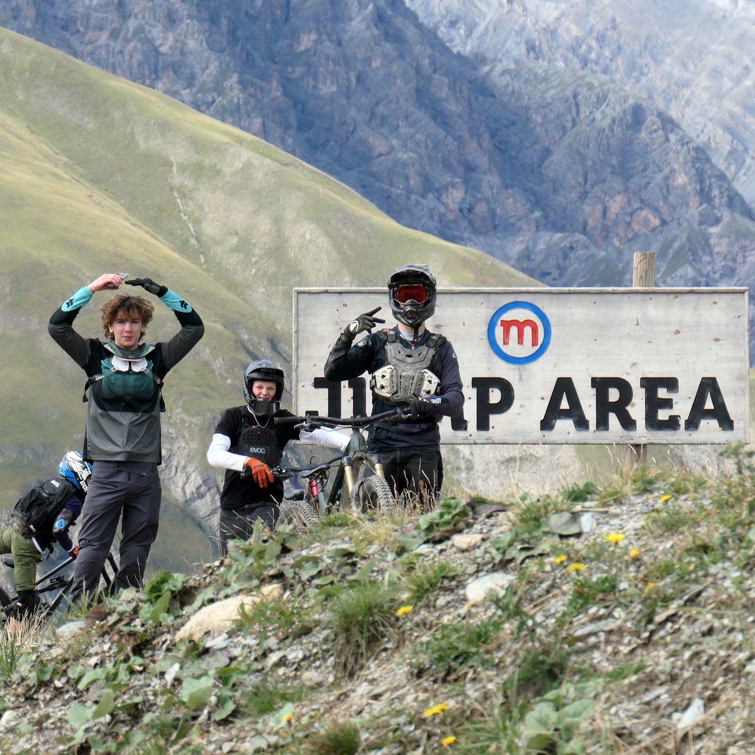 MTB Jugend Camp im Mottolino Bikepark in Livigno