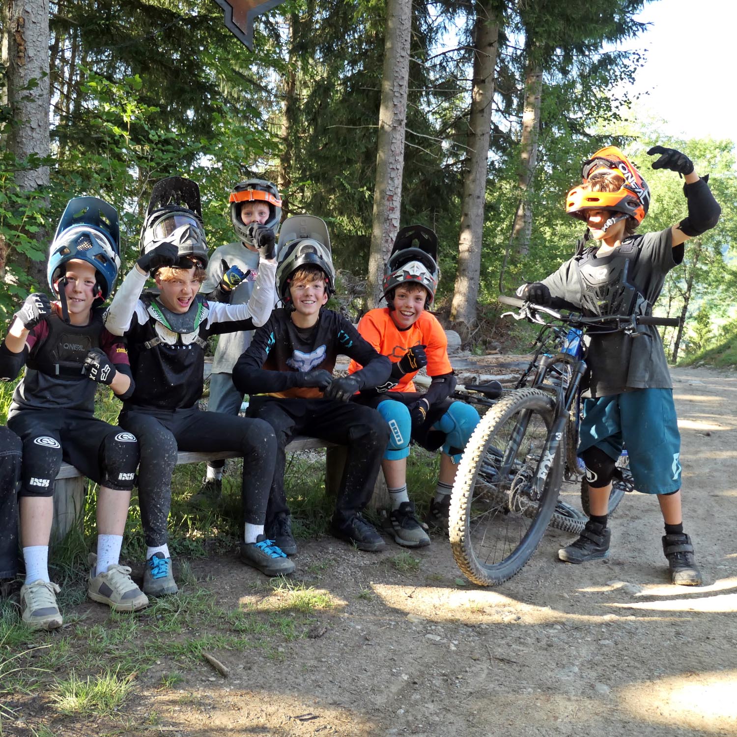 MTB Kinderkurs im Bikepark Oberammergau