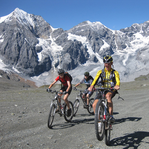 Jugend Alpencross zum Gardasee.